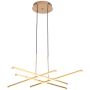 Step Into Design CRISS CROSS ST-MD240406-4 gold Pendelleuchte 4x48W/LED 3000K 2880lm IP20