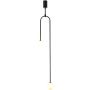 Step Into Design LOOP ST-8928S black Deckenlampe 2x20W/G9 IP20