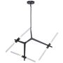 Step Into Design STICKS ST-1001-6 black Deckenlampe 6x20W/G9 IP20