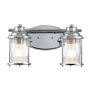 Quintiesse ASHLAND BAY QN-ASHLANDBAY2-PC-BATH Wandleuchte 2x60W/E27 IP44