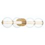 Quintiesse Atomo QN-ATOMO-4W-BG Wandleuchte 1x18,5W/LED 3000K 1782lm IP44