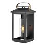 Quintiesse ATWATER QN-ATWATER-L-BK Wandleuchte 1x60W/E27 IP44