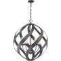 Quintiesse BLACKSMITH QN-BLACKSMITH-5P-OBK Pendelleuchte 5x40W/E14 IP44