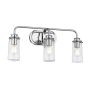 Quintiesse BRAELYN QN-BRAELYN3-PC Wandleuchte 3x40W/E27 IP44