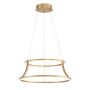 Quintiesse Cadoux QN-CADOUX-P-BG Pendelleuchte 1x54W/LED 3000K 1490lm IP20