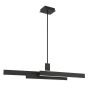 Quintiesse Cameno QN-CAMENO-LP-BK Deckenlampe 1x74W/LED 3000K 4700lm IP20