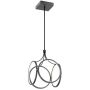 Quintiesse CIRI QN-CIRI-P-MBK Pendelleuchte 1x45W/LED 3000k 1682LM