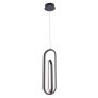 Quintiesse Demark QN-DEMARK-1P-BK Pendelleuchte 1x28W/LED 3000K 1000lm IP20