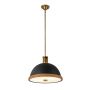 Quintiesse Doral QN-DORAL-P-M-BK Pendelleuchte 2x60W/E27 IP20