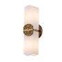 Quintiesse Elan QN-ELAN-2WB-DG-OPAL Wandleuchte 2x4W/G9 3000K 800lm IP44