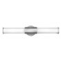 Quintiesse FACET QN-FACET-LED2-PC-BATH Wandleuchte 2x12W/LED 3000k 2160LM IP44
