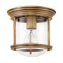 Quintiesse HADRIAN QN-HADRIAN-MINI-F-BR-CLEAR Deckenleuchte 1x60W/E27 IP44