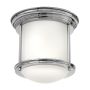 Quintiesse HADRIAN QN-HADRIAN-MINI-F-CM-OPAL Deckenleuchte 1x60W/E27 IP44