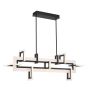 Quintiesse Inizio QN-INIZIO-LP-M-BK Deckenlampe 1x86W/LED 3000K 3305lm IP20