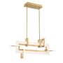 Quintiesse Inizio QN-INIZIO-LP-S-BG Deckenlampe 1x46W/LED 3000K 2086lm IP20