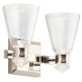 Quintiesse KAYVA QN-KAYVA2-PN Wandleuchte 1x12W/LED 3000k 1250LM IP44
