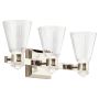 Quintiesse KAYVA QN-KAYVA3-PN Wandleuchte 1x18W/LED 3000k 1440LM IP44