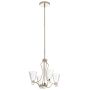 Quintiesse KAYVA QN-KAYVA9-PN Kronleuchter 1x24W/LED 3000k 1625LM IP44