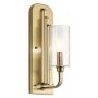 Quintiesse KIMROSE QN-KIMROSE1-BNB Wandleuchte 1x40W/E14