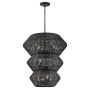 Quintiesse Luca QN-LUCA-10P-BK-BK Kronleuchter 10x40W/E14 IP20