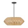 Quintiesse Luca QN-LUCA-5P-M-BK-CAM Pendelleuchte 5x40W/E14 IP20
