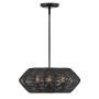 Quintiesse Luca QN-LUCA-P-S-BK-BK Pendelleuchte 3x40W/E14 IP20
