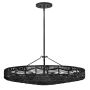 Quintiesse Ophelia QN-OPHELIA-6P-BK-BK Pendelleuchte 6x40W/E14 IP20