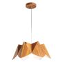 Quintiesse Physalis QN-PHYSALIS-P-M-TEAK Pendelleuchte 1x40W/E27 IP20