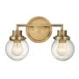 Quintiesse POPPY QN-POPPY2-HB-BATH Wandleuchte 2x60W/E27 IP44