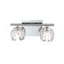Quintiesse REGALIA QN-REGALIA2-PC-BATH Wandleuchte 2x3W/G9 3000k 600LM IP44