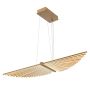Quintiesse Seraph QN-SERAPH-LP-L-BG Pendelleuchte 1x57W/LED 3000K 1192lm IP20