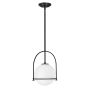 Quintiesse SOMERSET QN-SOMERSET-P-O-BK Pendelleuchte 1x60W/E27