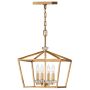 Quintiesse STINSON QN-STINSON-4P-M-DBR Pendelleuchte 4x60W/E14