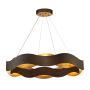 Quintiesse Vaughan QN-VAUGHAN-P-L-BRZ-GD Pendelleuchte 1x105W/LED 3000K 1854lm IP20