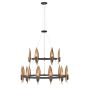 Quintiesse WILLOW QN-WILLOW18-CBK Kronleuchter 18x40W/E14