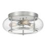 Elstead Lighting QUOIZLE QZ-TRILOGY-FM-BN Deckenleuchte 3x60W/E27
