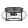 Elstead Lighting QUOIZLE QZ-TRILOGY-FS-OZ Deckenleuchte 2x60W/E27