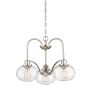 Elstead Lighting QUOIZLE QZ-TRILOGY3-BN Kronleuchter 3x60W/E27