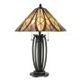 Elstead Lighting VICTORY & HOLMES QZ-VICTORY-TL Tischleuchte 2x60W/E27