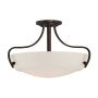 Feiss CHANTILLY QZ-CHANTILLY-SF3 Deckenlampe 3x60W/E27