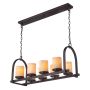 Quoizel ALDORA QZ-ALDORA8-ISLE Pendelleuchte 8x60W/E27