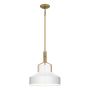 Quoizel Brecken QZ-BRECKEN-2P-AB-ABG Pendelleuchte 2x60W/E27 IP20