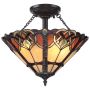 Quoizel CAMBRIDGE QZ-CAMBRIDGE-SF Deckenlampe 2x60W/E27