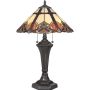 Quoizel CAMBRIDGE QZ-CAMBRIDGE-TL Tischleuchte 2x75W/E27
