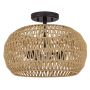Quoizel Casablanca QZ-CASABLANCA-3SF-PBZ Deckenlampe 3x60W/E27 IP20