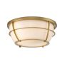 Quoizel Chance QZ-CHANCE-F-PNBR Deckenleuchte 2x60W/E27 IP44
