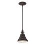Quoizel EASTVALE QZ-EASTVALE-P-S Pendelleuchte 1x60W/E27