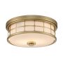 Quoizel Guardian QZ-GUARDIAN-F-PNBR Deckenleuchte 2x60W/E27 IP44