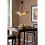 Quoizel INGLENOOK QZ-INGLENOOK-P-B Pendelleuchte 3x60W/E27