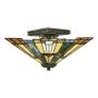 Quoizel INGLENOOK QZ-INGLENOOK-SF Deckenlampe 2x60W/E27